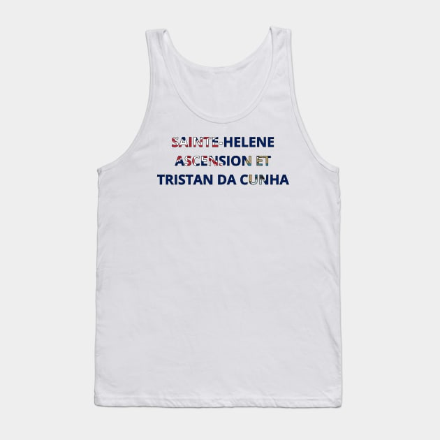 Drapeau Sainte-Hélène, Ascension et Tristan da Cunha Tank Top by Pixelforma